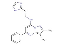 N-[2-(1H-imidazol-2-yl)ethyl]-2,3-dimethyl-5-phenylpyrazolo[1,5-a]pyrimidin-7-amine