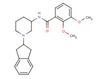 N-[1-(2,3-dihydro-1H-inden-2-yl)-3-piperidinyl]-2,3-dimethoxybenzamide