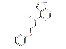 N-methyl-N-(2-phenoxyethyl)-7H-pyrrolo[2,3-d]pyrimidin-4-amine