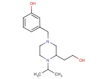 3-{[3-(2-hydroxyethyl)-4-isopropyl-1-piperazinyl]methyl}phenol