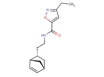N-{2-[(1S*,2S*,4S*)-bicyclo[2.2.1]hept-5-en-2-yl]ethyl}-3-ethylisoxazole-5-carboxamide