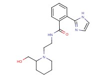 N-{2-[2-(hydroxymethyl)piperidin-1-yl]ethyl}-2-(1H-imidazol-2-yl)benzamide