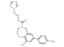 7-(4-methylphenyl)-4-[4-(1H-1,2,4-triazol-1-yl)butanoyl]-2,3,4,5-tetrahydro-1,4-benzoxazepin-9-ol