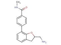 4-[2-(aminomethyl)-2,3-dihydro-1-benzofuran-7-yl]-N-methylbenzamide