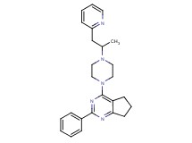 4-{4-[1-methyl-2-(2-pyridinyl)ethyl]-1-piperazinyl}-2-phenyl-6,7-dihydro-5H-cyclopenta[d]pyrimidine