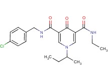 1-sec-butyl-N-(4-chlorobenzyl)-N'-ethyl-4-oxo-1,4-dihydro-3,5-pyridinedicarboxamide