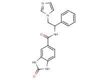 N-[2-(1H-imidazol-1-yl)-1-phenylethyl]-2-oxo-2,3-dihydro-1H-benzimidazole-5-carboxamide