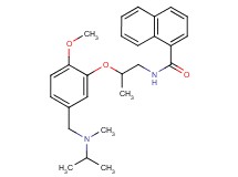 N-[2-(5-{[isopropyl(methyl)amino]methyl}-2-methoxyphenoxy)propyl]-1-naphthamide
