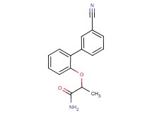 2-[(3'-cyanobiphenyl-2-yl)oxy]propanamide