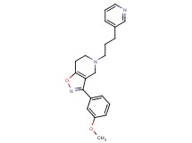 3-(3-methoxyphenyl)-5-(3-pyridin-3-ylpropyl)-4,5,6,7-tetrahydroisoxazolo[4,5-c]pyridine