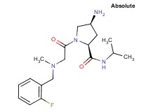 (2S,4S)-4-amino-1-{[(2-fluorobenzyl)(methyl)amino]acetyl}-N-isopropylpyrrolidine-2-carboxamide