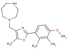 1-{[2-(4-methoxy-2,3-dimethylphenyl)-5-methyl-1,3-oxazol-4-yl]methyl}-1,4-diazepane dihydrochloride