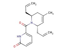 6-{[(2S*,6S*)-2,6-diallyl-4-methyl-3,6-dihydropyridin-1(2H)-yl]carbonyl}pyridin-2(1H)-one