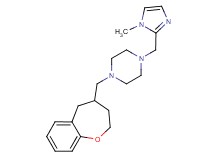 1-[(1-methyl-1H-imidazol-2-yl)methyl]-4-(2,3,4,5-tetrahydro-1-benzoxepin-4-ylmethyl)piperazine