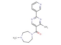 1-methyl-4-[(4-methyl-2-pyridin-3-ylpyrimidin-5-yl)carbonyl]-1,4-diazepane