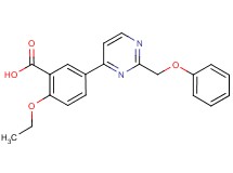 2-ethoxy-5-[2-(phenoxymethyl)pyrimidin-4-yl]benzoic acid