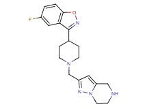 2-{[4-(5-fluoro-1,2-benzisoxazol-3-yl)-1-piperidinyl]methyl}-4,5,6,7-tetrahydropyrazolo[1,5-a]pyrazine
