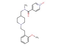 N-({1-[2-(2-methoxyphenyl)ethyl]-4-piperidinyl}methyl)-N-methylisonicotinamide 1-oxide