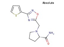 1-{[3-(2-thienyl)-1,2,4-oxadiazol-5-yl]methyl}-L-prolinamide