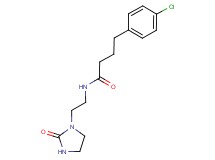 4-(4-chlorophenyl)-N-[2-(2-oxo-1-imidazolidinyl)ethyl]butanamide