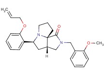 (3aS*,5S*,9aS*)-5-[2-(allyloxy)phenyl]-2-(2-methoxybenzyl)hexahydro-7H-pyrrolo[3,4-g]pyrrolizin-1(2H)-one