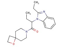 2-ethyl-1-[1-(1-oxa-7-azaspiro[3.5]non-7-ylcarbonyl)propyl]-1H-benzimidazole