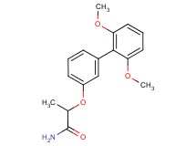 2-[(2',6'-dimethoxybiphenyl-3-yl)oxy]propanamide