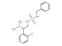 N-benzyl-N'-[2-(2-chlorophenyl)-2-(dimethylamino)ethyl]sulfamide