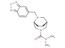 (1R*,5R*)-6-(2,1,3-benzothiadiazol-5-ylmethyl)-N,N-dimethyl-3,6-diazabicyclo[3.2.2]nonane-3-carboxamide