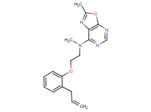 N-[2-(2-allylphenoxy)ethyl]-N,2-dimethyl[1,3]oxazolo[5,4-d]pyrimidin-7-amine