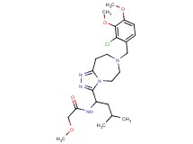N-{1-[7-(2-chloro-3,4-dimethoxybenzyl)-6,7,8,9-tetrahydro-5H-[1,2,4]triazolo[4,3-d][1,4]diazepin-3-yl]-3-methylbutyl}-2-methoxyacetamide
