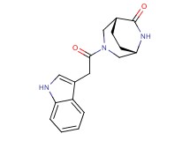 (1R*,5S*)-3-(1H-indol-3-ylacetyl)-3,6-diazabicyclo[3.2.2]nonan-7-one