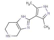 2-(3,5-dimethyl-1H-pyrazol-4-yl)-4,5,6,7-tetrahydro-1H-imidazo[4,5-c]pyridine