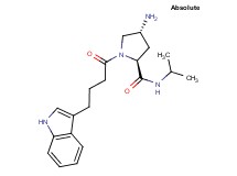 (2S,4R)-4-amino-1-[4-(1H-indol-3-yl)butanoyl]-N-isopropylpyrrolidine-2-carboxamide