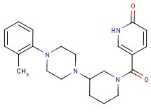 5-({3-[4-(2-methylphenyl)-1-piperazinyl]-1-piperidinyl}carbonyl)-2(1H)-pyridinone