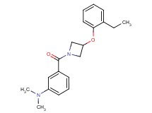 (3-{[3-(2-ethylphenoxy)-1-azetidinyl]carbonyl}phenyl)dimethylamine