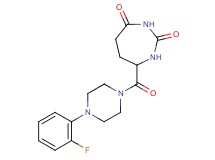 7-{[4-(2-fluorophenyl)piperazin-1-yl]carbonyl}-1,3-diazepane-2,4-dione