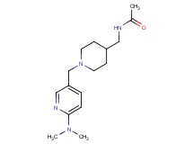 N-[(1-{[6-(dimethylamino)-3-pyridinyl]methyl}-4-piperidinyl)methyl]acetamide