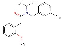 N-isopropyl-2-(2-methoxyphenyl)-N-(3-methylbenzyl)acetamide