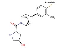 (3R,5S)-5-{[(3-endo)-3-(4-fluoro-3-methylphenyl)-8-azabicyclo[3.2.1]oct-8-yl]carbonyl}-3-pyrrolidinol hydrochloride