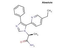(2S)-2-[5-(5-ethylpyridin-2-yl)-4-phenyl-1H-imidazol-1-yl]propanamide