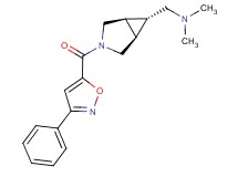 N,N-dimethyl-1-{(1R*,5S*,6r)-3-[(3-phenylisoxazol-5-yl)carbonyl]-3-azabicyclo[3.1.0]hex-6-yl}methanamine