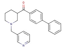 4-biphenylyl[1-(3-pyridinylmethyl)-3-piperidinyl]methanone