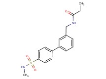 N-({4'-[(methylamino)sulfonyl]biphenyl-3-yl}methyl)propanamide