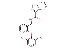 N-{[2-(2,6-dimethylphenoxy)pyridin-3-yl]methyl}imidazo[1,2-a]pyridine-3-carboxamide