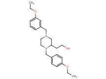 2-[4-(3-ethoxybenzyl)-1-(4-ethoxybenzyl)-2-piperazinyl]ethanol