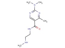2-(dimethylamino)-4-methyl-N-[2-(methylamino)ethyl]-5-pyrimidinecarboxamide hydrochloride