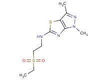 N-[2-(ethylsulfonyl)ethyl]-1,3-dimethyl-1H-pyrazolo[3,4-d][1,3]thiazol-5-amine