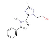 2-[5-(1-methyl-5-phenyl-1H-pyrrol-2-yl)-1H-1,2,4-triazol-1-yl]ethanol