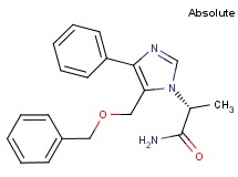 (2R)-2-{5-[(benzyloxy)methyl]-4-phenyl-1H-imidazol-1-yl}propanamide